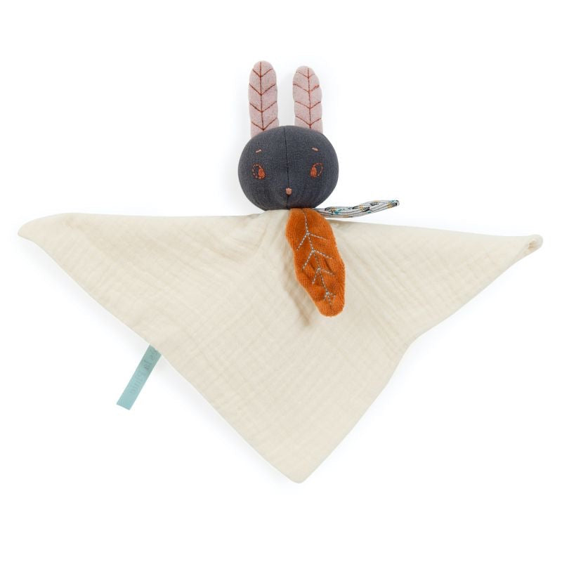 Après la Pluie - Lune rabbit muslin comforter