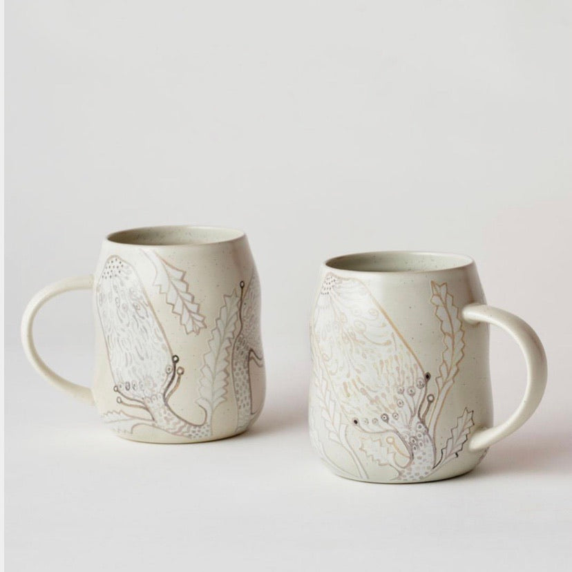 Everyday Mugs - set of 2 / Banksia