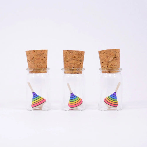 Mader Spinning Top in Glass