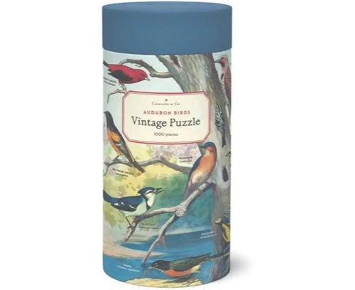 Cavallini & Co. Audubon Birds - 1000 piece vintage jigsaw puzzle