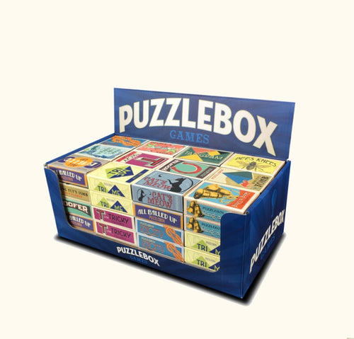 Matchbox-Sized Brainteaser Puzzles - assorted