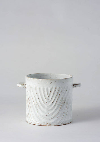 Milk Wash Artisan Planter - Small - Angus & Celeste
