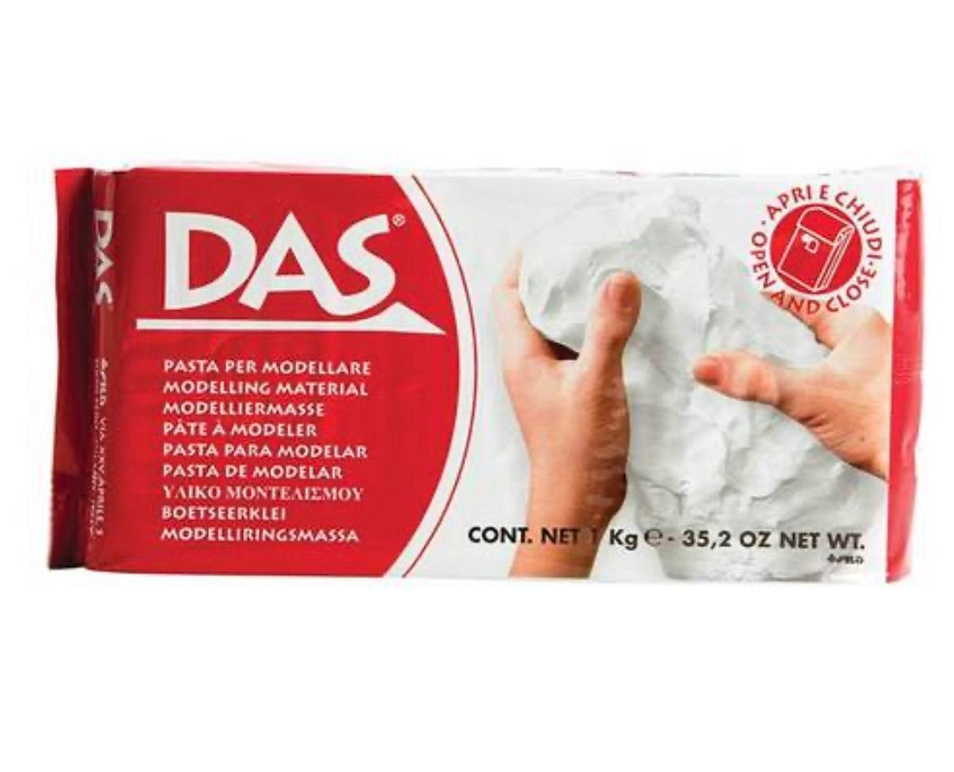 DAS Modelling Clay 1kg White