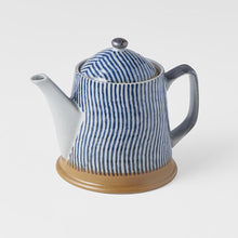 Load image into Gallery viewer, Wave Japanese Teapot