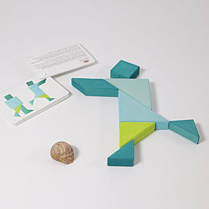 Grimm’s Tangram blue/green