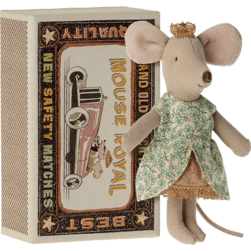 Maileg Princess Mouse in Matchbox