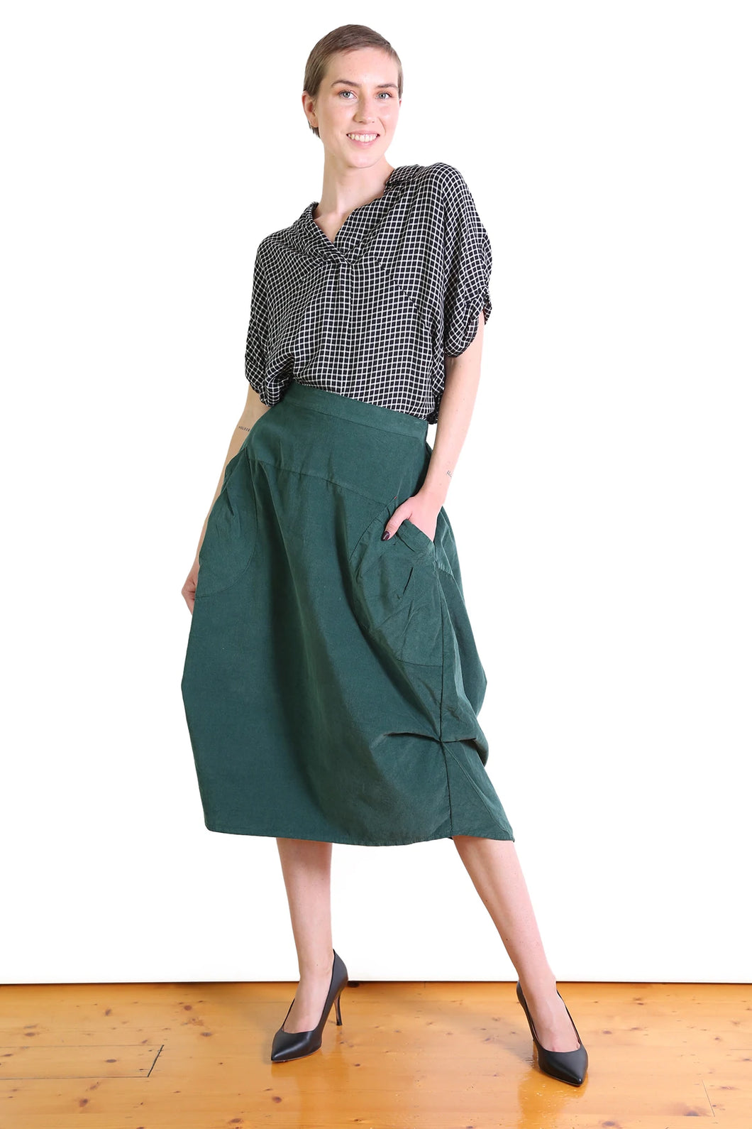 Olga de Polga Milwaukee Bay Skirt Green