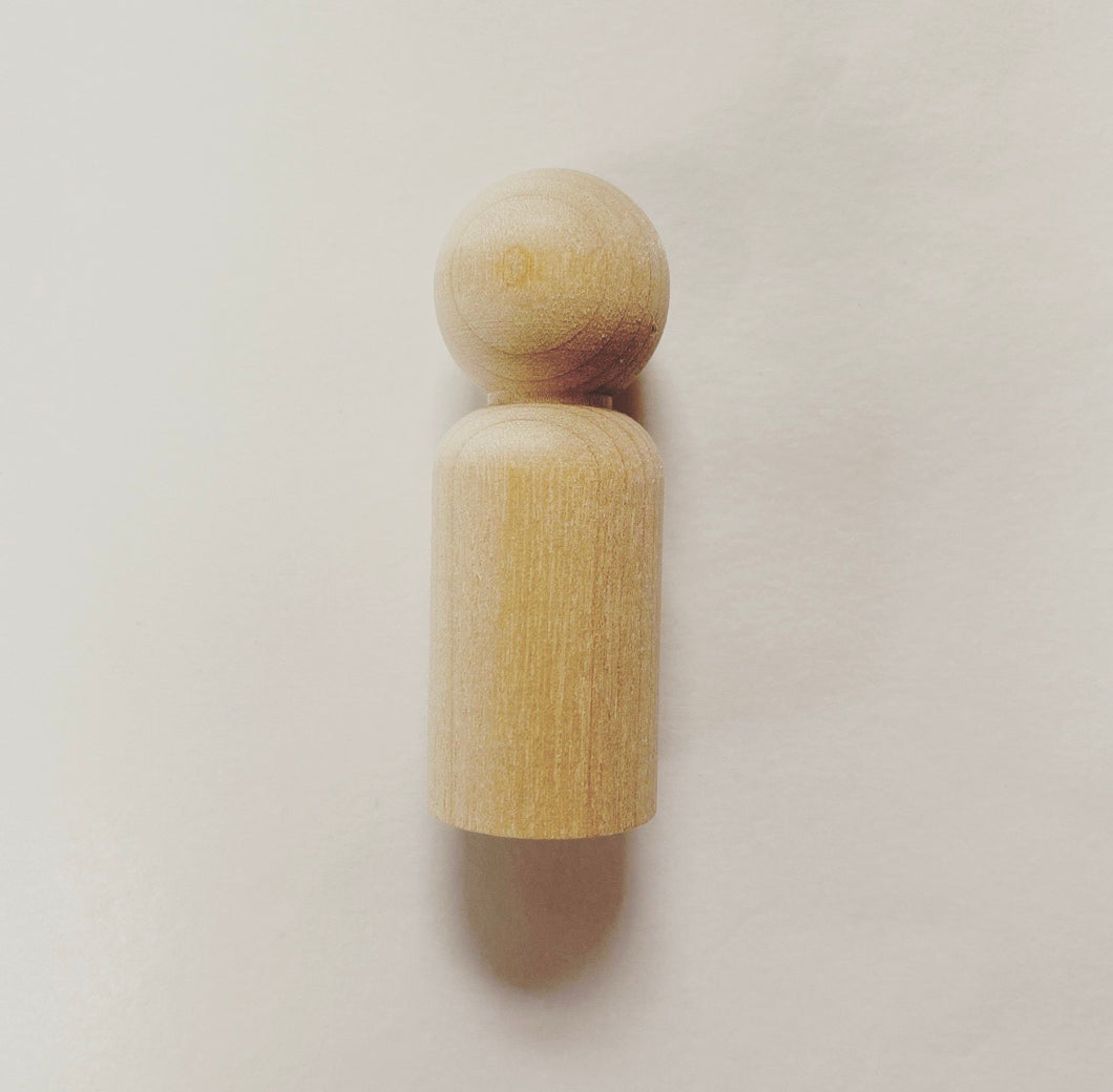 Doll Base - rounded body straight sides