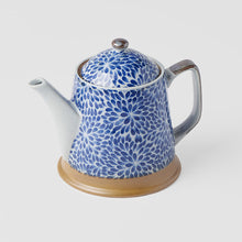 Load image into Gallery viewer, Chrysanthemum Japanese Teapot