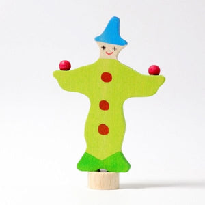 Grimm’s Birthday Deco - juggling clown green