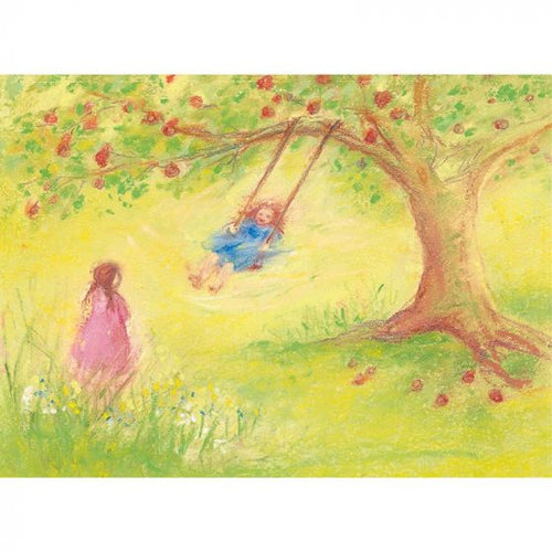 Postcard - Swinging