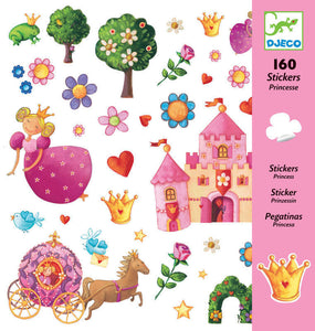 Djeco 160 Stickers - Princess
