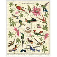Cavallini & Co Jigsaw Puzzle 1000 Piece - Hummingbird