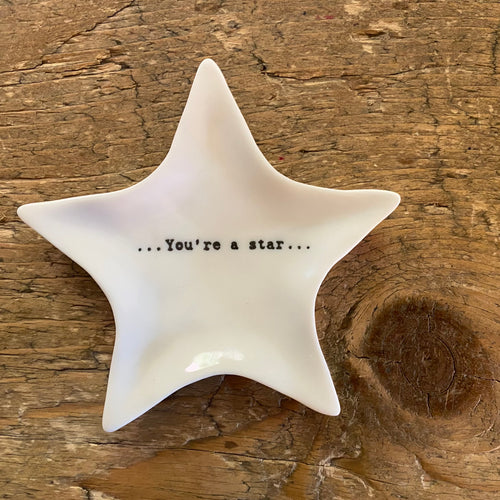 East of India ‘You’re A Star’ miniature plate