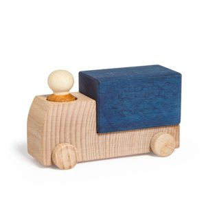 Lubulona Blue Truck with ochre figure