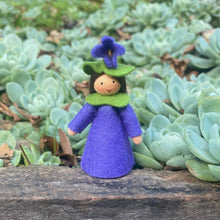 Load image into Gallery viewer, Ambrosius Flower Fairy - Green Hair, Violet