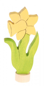 Grimm’s Birthday Deco - handpainted daffodil