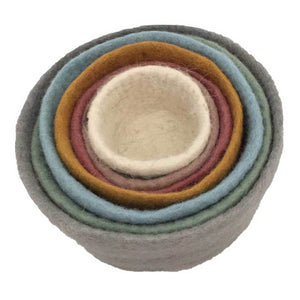 Papoose Earth nested bowl set - 7 pieces