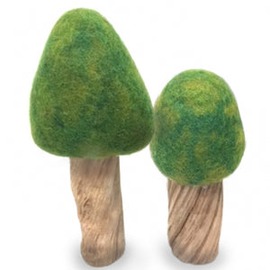 Seasonal Felt Trees Light Wood - Papoose