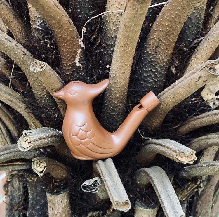 Terracotta Bird Whistle